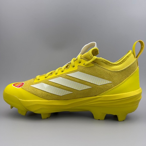 Adidas Adizero Impact TPU 2.0 BSB SOMOS Baseball Cleats Men Size 8.5 Yellow NEW - Picture 2 of 6